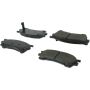 CENTRIC PARTS 106.06370 Posi Quiet Extended Wear Brake Pads with Shims and Hardware
