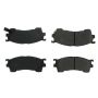 CENTRIC PARTS 106.06370 Posi Quiet Extended Wear Brake Pads with Shims and Hardware
