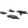 CENTRIC PARTS 106.06480 Posi Quiet Extended Wear Brake Pads with Shims and Hardware