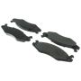 CENTRIC PARTS 106.06510 Posi Quiet Extended Wear Brake Pads with Shims and Hardware