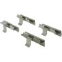 CENTRIC PARTS 106.06551 Posi Quiet Extended Wear Brake Pads with Shims and Hardware