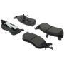 CENTRIC PARTS 106.06740 Posi Quiet Extended Wear Brake Pads with Shims and Hardware