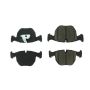 CENTRIC PARTS 106.06810 Posi Quiet Extended Wear Brake Pads with Shims and Hardware