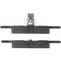 CENTRIC PARTS 106.06830 Posi Quiet Extended Wear Brake Pads with Shims and Hardware