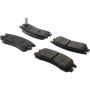CENTRIC PARTS 106.06980 Posi Quiet Extended Wear Brake Pads with Shims and Hardware
