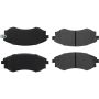 CENTRIC PARTS 106.07000 Posi Quiet Extended Wear Brake Pads with Shims and Hardware