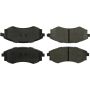 CENTRIC PARTS 106.07001 Posi Quiet Extended Wear Brake Pads with Shims and Hardware