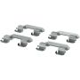 CENTRIC PARTS 106.07002 Posi Quiet Extended Wear Brake Pads with Shims and Hardware