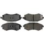 CENTRIC PARTS 106.07002 Posi Quiet Extended Wear Brake Pads with Shims and Hardware
