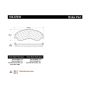 CENTRIC PARTS 106.07010 Posi Quiet Extended Wear Brake Pads with Shims and Hardware