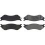 CENTRIC PARTS 106.07020 Posi Quiet Extended Wear Brake Pads with Shims and Hardware