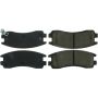 CENTRIC PARTS 106.07140 Posi Quiet Extended Wear Brake Pads with Shims and Hardware