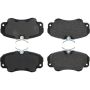 CENTRIC PARTS 106.07200 Posi Quiet Extended Wear Brake Pads with Shims and Hardware
