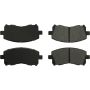 CENTRIC PARTS 106.07210 Posi Quiet Extended Wear Brake Pads with Shims and Hardware