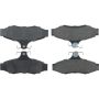 CENTRIC PARTS 106.07240 Posi Quiet Extended Wear Brake Pads with Shims