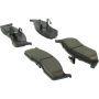 CENTRIC PARTS 106.07300 Posi Quiet Extended Wear Brake Pads with Shims and Hardware