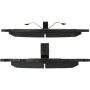 CENTRIC PARTS 106.07300 Posi Quiet Extended Wear Brake Pads with Shims and Hardware