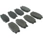 CENTRIC PARTS 106.07340 Posi Quiet Extended Wear Brake Pads with Shims