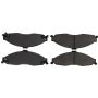 CENTRIC PARTS 106.07490 Posi Quiet Extended Wear Brake Pads with Shims and Hardware