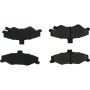 CENTRIC PARTS 106.07500 Posi Quiet Extended Wear Brake Pads with Shims and Hardware