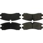CENTRIC PARTS 106.07540 Posi Quiet Extended Wear Brake Pads with Shims and Hardware