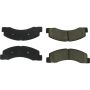 CENTRIC PARTS 106.07560 Posi Quiet Extended Wear Brake Pads with Shims and Hardware