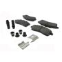 CENTRIC PARTS 106.07570 Posi Quiet Extended Wear Brake Pads with Shims and Hardware