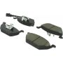 CENTRIC PARTS 106.07681 Posi Quiet Extended Wear Brake Pads with Shims and Hardware