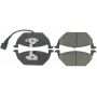 CENTRIC PARTS 106.07681 Posi Quiet Extended Wear Brake Pads with Shims and Hardware
