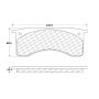 CENTRIC PARTS 106.07690 Posi Quiet Extended Wear Brake Pads with Shims and Hardware