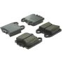 CENTRIC PARTS 106.07710 Posi Quiet Extended Wear Brake Pads with Shims and Hardware