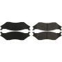 CENTRIC PARTS 106.07770 Posi Quiet Extended Wear Brake Pads with Shims and Hardware
