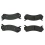 CENTRIC PARTS 106.07850 Posi Quiet Extended Wear Brake Pads with Shims and Hardware