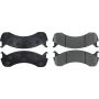 CENTRIC PARTS 106.07861 Posi Quiet Extended Wear Brake Pads with Shims and Hardware
