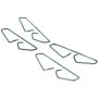 CENTRIC PARTS 106.07880 Posi Quiet Extended Wear Brake Pads with Shims and Hardware