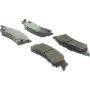 CENTRIC PARTS 106.07921 Posi Quiet Extended Wear Brake Pads with Shims and Hardware