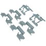 CENTRIC PARTS 106.07921 Posi Quiet Extended Wear Brake Pads with Shims and Hardware