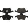 CENTRIC PARTS 106.07950 Posi Quiet Extended Wear Brake Pads with Shims and Hardware