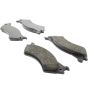 CENTRIC PARTS 106.08020 Posi Quiet Extended Wear Brake Pads with Shims and Hardware