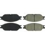 CENTRIC PARTS 106.08030 Posi Quiet Extended Wear Brake Pads with Shims and Hardware