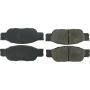 CENTRIC PARTS 106.08050 Posi Quiet Extended Wear Brake Pads with Shims and Hardware