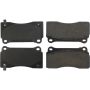 CENTRIC PARTS 106.08100 Posi Quiet Extended Wear Brake Pads with Shims