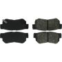 CENTRIC PARTS 106.08130 Posi Quiet Extended Wear Brake Pads with Shims and Hardware