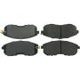 CENTRIC PARTS 106.08150 Posi Quiet Extended Wear Brake Pads with Shims and Hardware