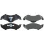 CENTRIC PARTS 106.08200 Posi Quiet Extended Wear Brake Pads with Shims and Hardware