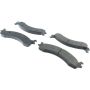 CENTRIC PARTS 106.08210 Posi Quiet Extended Wear Brake Pads with Shims and Hardware