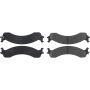 CENTRIC PARTS 106.08210 Posi Quiet Extended Wear Brake Pads with Shims and Hardware