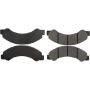 CENTRIC PARTS 106.08250 Posi Quiet Extended Wear Brake Pads with Shims and Hardware