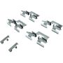 CENTRIC PARTS 106.08280 Posi Quiet Extended Wear Brake Pads with Shims and Hardware