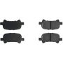CENTRIC PARTS 106.08280 Posi Quiet Extended Wear Brake Pads with Shims and Hardware